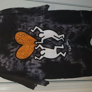 Brand New Keith Haring Tye-Dye Shirt